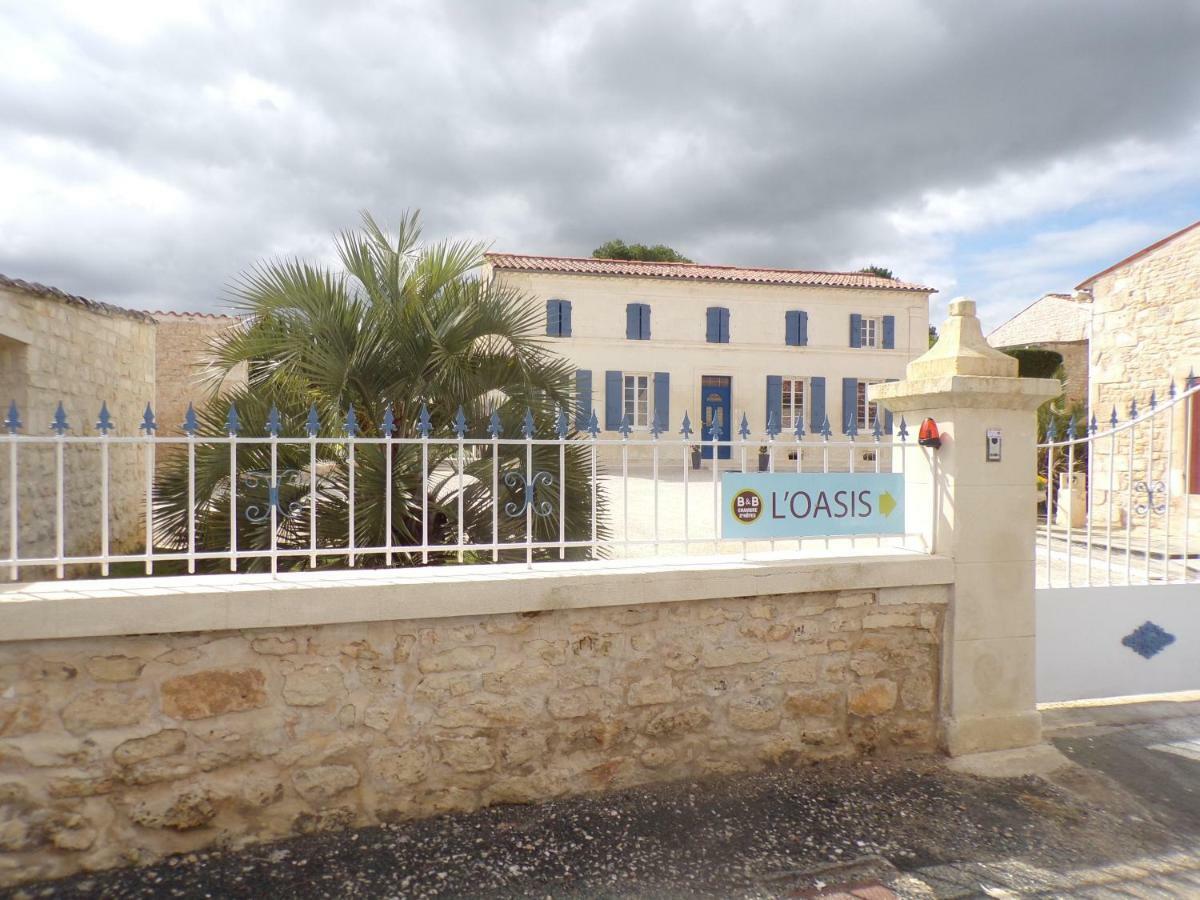 L'Oasis Bed & Breakfast Port-d'Envaux Bagian luar foto